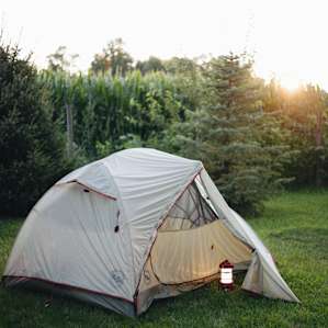 tent lodging instagram