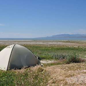 A campsite with a view!