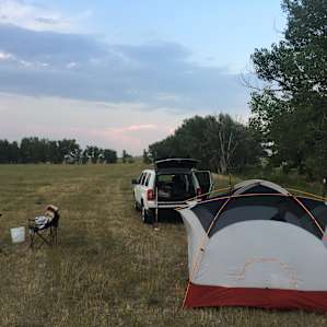 Our campsite