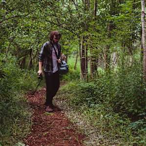 Walking the trails