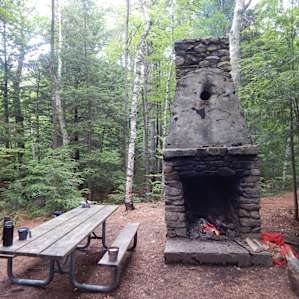 View from the tent platform at Remote 2