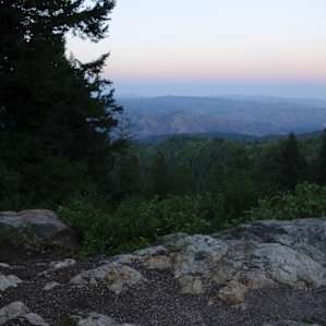 Walkin site #10 has a view that the will make all the other campers jealous.