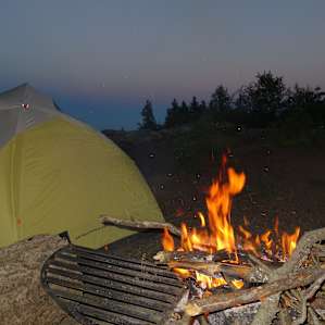 Get your own firewood - there's plenty around.