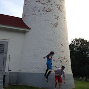 Nearby Iroquois Point Lighthouse