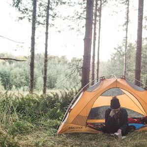 tent forest people