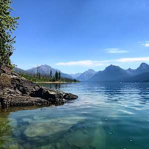Day paddle on Lake McDonald