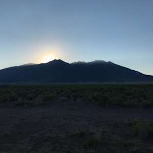 Sunrise over Mt. Blanca