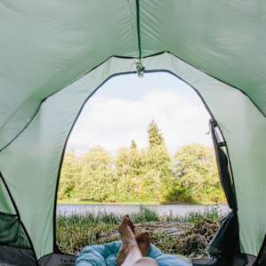I took the second cove in another private space. I was so comfortable, I could have enjoyed this view for the rest of the day.