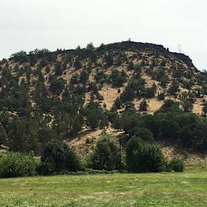 View of one mountain