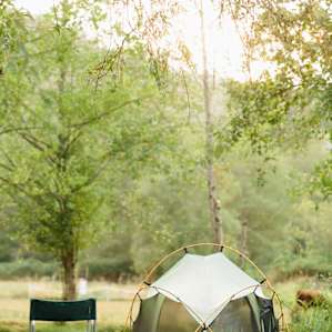 GORGEOUS camp location.