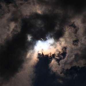 Watching the solar eclipse here was absolutely perfect.