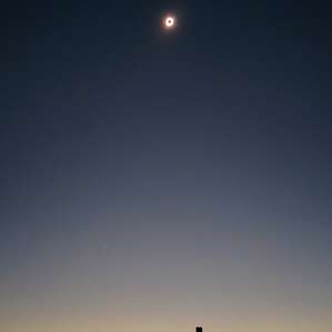 PERFECT view of this incredible eclipse!