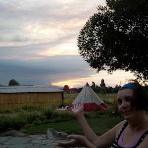 Sisters Sunset @ Rustic Oasis