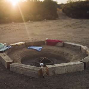 Communal fire pit!