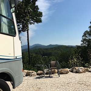 The morning view.