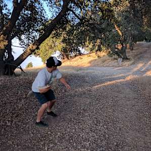 Disc golf recreation
