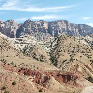 Split Mountains from the Desert Voices trail.