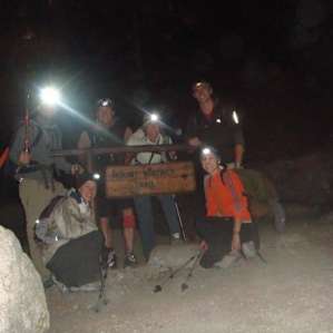 The gang ready to go at the trailhead.