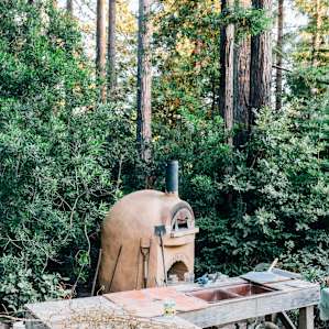 Cob pizza oven!