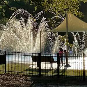 The only splash pad in a SC State Park!