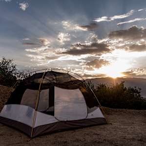 Sunsets over the canyons in Temecula are stunning.