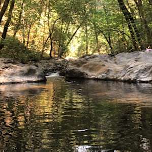 Swimming Hole 100 yards from bridge