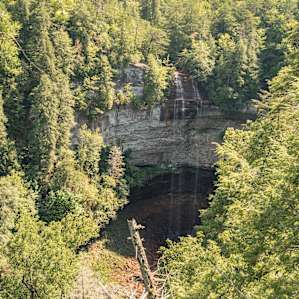 Fall Creek Falls from the main overlook