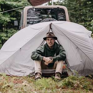 tent forest people