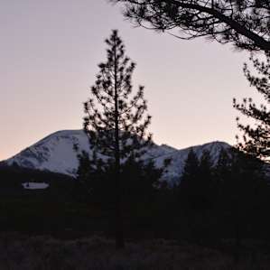 Looking toward Mammoth Mountain