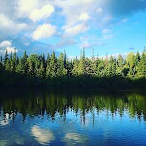 Over 90% of the sites in this campground are waterfront.