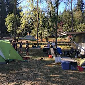 Our campsite