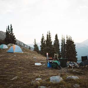 tent mountain lodging