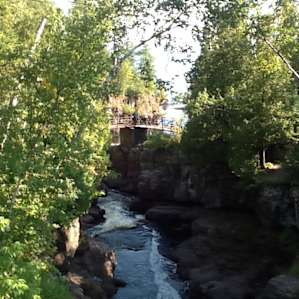 Hike the west side of the river, less people and awesome - right on the river.