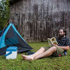 With barely a sound to be heard this is a great place to relax and read a good book.