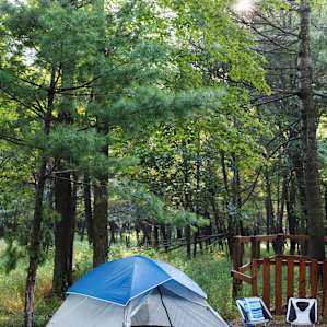 Our little set up on the ranch.