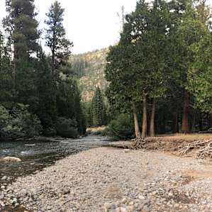 Tha Stanislaus River at Deadman's Campground