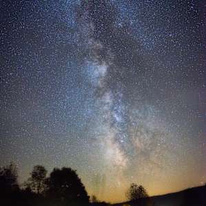I got to enjoy some serious stargazing. With just some hints of light pollution to the south, I highly recommend this area for observing the night sky.