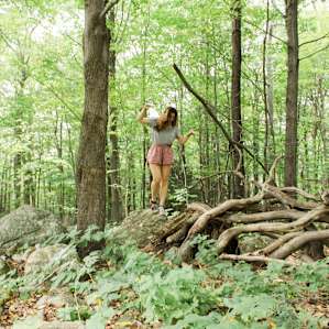 the backyard, so much to explore!