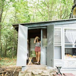 the back porch