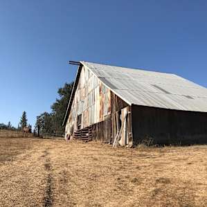 Beautiful old barn on the property.