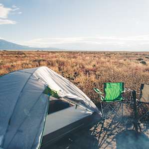Beautiful open skies. Not much going on here expect your campsite. No people no problems.