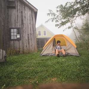 getting up early while camping is always easy