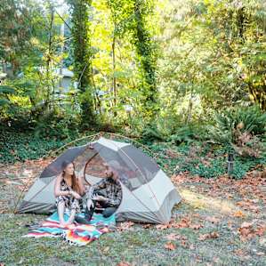 Another spot to place the tent.