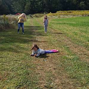 The kids had a lot of fun exploring