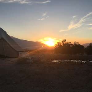 Sunset soak