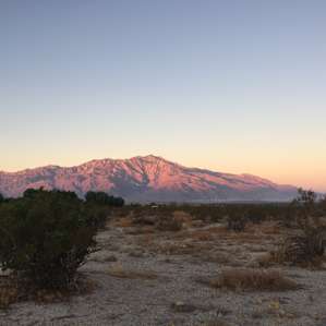Sunrise on the mountains