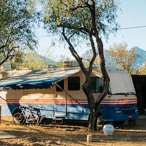 They have hook ups available for bringing in your RV