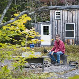 cabin forest people