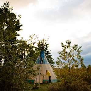Tipi Camp-Walking Stick Adventures