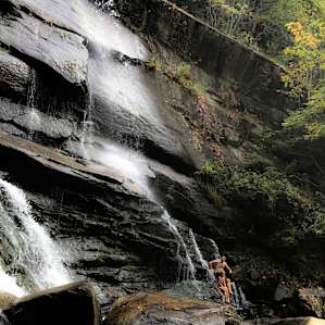 The bigger falls
